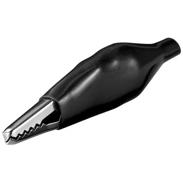 GOOBAY Σετ κροκοδειλάκια 11490 48mm μαύρο 10τμχ