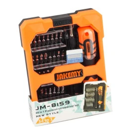 JAKEMY σετ κατσαβιδιών ακριβείας JM-8159 με θήκη CR-V 34τμχ