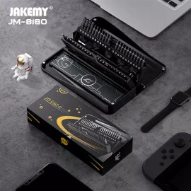 JAKEMY σετ κατσαβιδιών ακριβείας JM-8180-A με κασετίνα CR-V 47τμχ