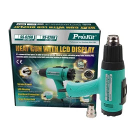 PROSKIT πιστόλι θερμού αέρα SS-626B με οθόνη 1800W 50~600 °C