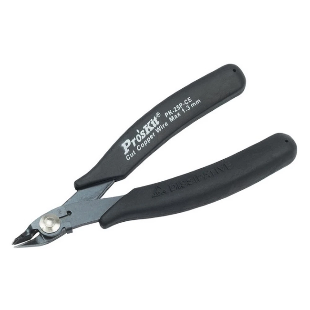 PROSKIT πλαγιοκόφτης 1PK-25P-CE με αγώγιμες λαβές max Φ1.6mm 130mm
