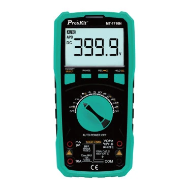 PROSKIT ψηφιακό πολύμετρο MT-1710N μέτρηση AC/DC True RMS NCV
