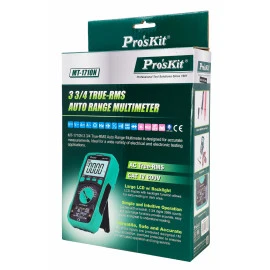 PROSKIT ψηφιακό πολύμετρο MT-1710N μέτρηση AC/DC True RMS NCV