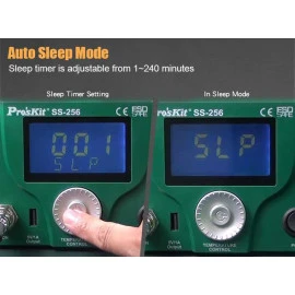 PROSKIT σταθμός συγκόλλησης SS-256B με κολλητήρι, 60W, 200~480 °C
