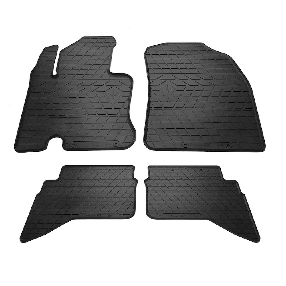 Daihatsu Terios J200/F700 (2006-2017) λαστιχένια μαύρα πατάκια RACE AXION - 4τμχ