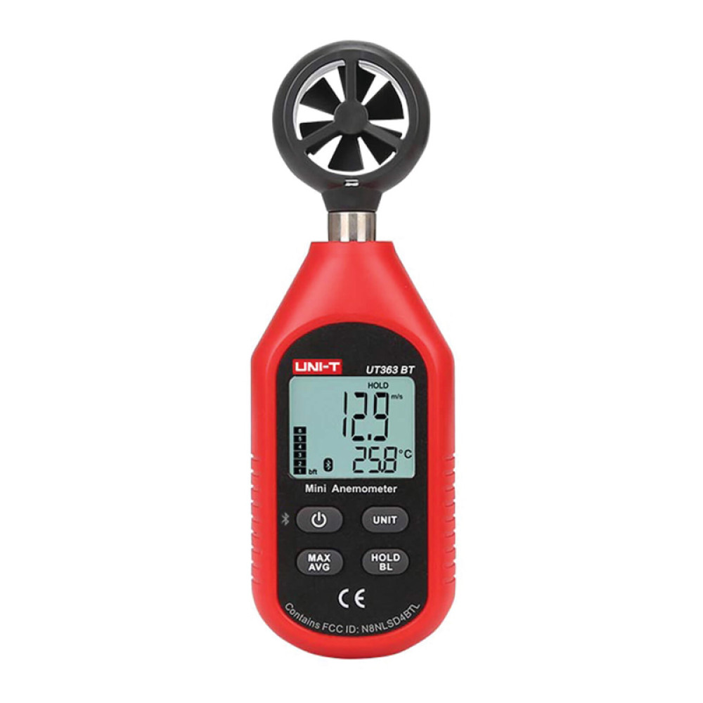 UNI-T ψηφιακό ανεμόμετρο UT363BT 0-30m/s Bluetooth