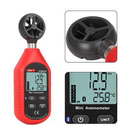 UNI-T ψηφιακό ανεμόμετρο UT363BT 0-30m/s Bluetooth