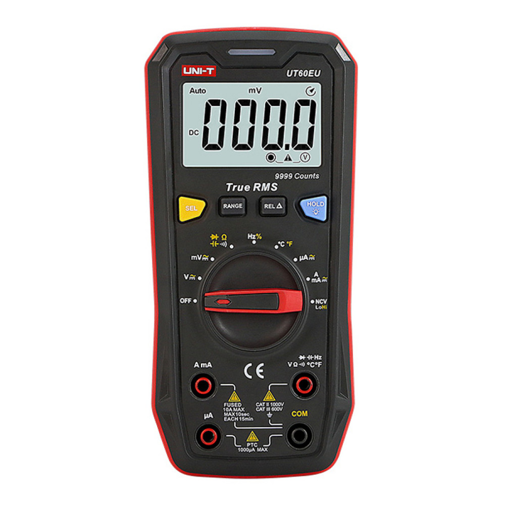 UNI-T ψηφιακό πολύμετρο UT60EU 1000V AC/DC NCV True RMS