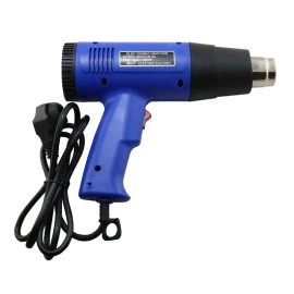 BEST Πιστόλι θερμού αέρα BST-8016D LCD 1600W μπλε