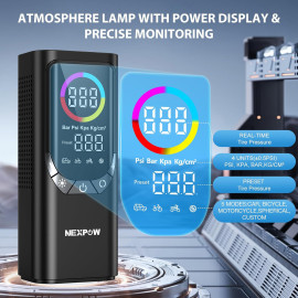 NEXPOW NP17 Συμπιεστής Αέρος Αυτοκινήτου Επαναφορτιζόμενος 6000mAh 150PSI
