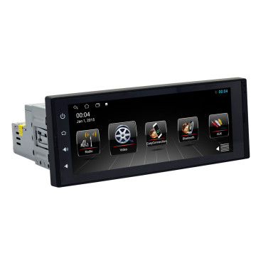 POWERTECH PT-1334 Ηχοσύστημα Αυτοκινήτου με Οθόνη Αφής 6.9" IPS, GPS/Bluetooth/WiFi/Android Auto/CarPlay