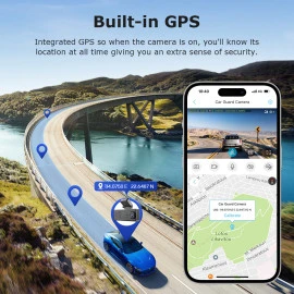 SECTEC ST-CC09-GPS-EU Κάμερα Αυτοκινήτου Διπλή Μπροστά/Καμπίνα 1080p με GPS & 4G