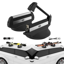 Μπάρες βάσεις σκι / Snowboard μαγνητικές CRUZ 940-294 (3 ζεύγη σκι ή 2 Snowboards) Μπάρες βάσεις σκι / Snowboard μαγνητικές CRUZ 940-294 (3 ζεύγη σκι ή 2 Snowboards)