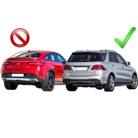 Πλευρικά σκαλοπάτια Mercedes ML-Class (W166) 2011-2019 / GLE-Class (W166) 2015-2019 - 2τμχ Πλευρικά σκαλοπάτια Mercedes ML-Class (W166) 2011-2019 / GLE-Class (W166) 2015-2019 - 2τμχ