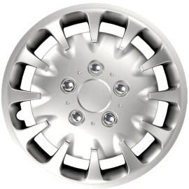 Τάσια αυτοκινήτου Bolt ασημί με μπουλόνια χρωμίου 118173 Nc Cbx 16'' Τάσια αυτοκινήτου Bolt ασημί με μπουλόνια χρωμίου 118173 Nc Cbx 16''