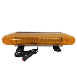 Φάρος Οδικής Βοήθειας Σήμανσης STROBO Οροφής Αυτοκινήτου - Φορτηγού 58.5cm Πορτοκαλί LED 60W 10-30 Volt με Controller Εναλλαγής Εφέ Προγραμμάτων GloboStar 34321