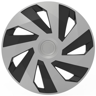 Τάσια αυτοκινήτου Vector ασημί - μαύρα 105315 Cbx 15''