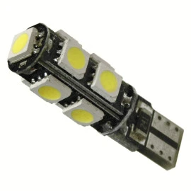 Λαμπτήρας LED T10 Can Bus με 9 SMD 5050 Ψυχρό Λευκό GloboStar 37440 1τμχ Λαμπτήρας LED T10 Can Bus με 9 SMD 5050 Ψυχρό Λευκό GloboStar 37440 1τμχ