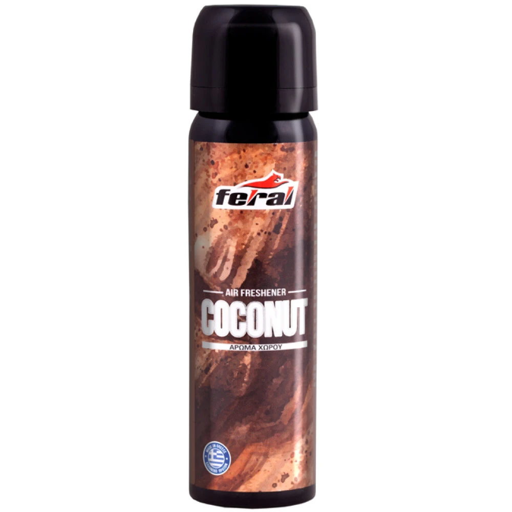 Αρωματικό Αυτοκινήτου Spray Feral Fruity Collection Καρύδα 70ml Αρωματικό Αυτοκινήτου Spray Feral Fruity Collection Καρύδα 70ml