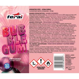 Αρωματικό αυτοκινήτου spray Feral classic collection bubble Αρωματικό αυτοκινήτου spray Feral classic collection bubble
