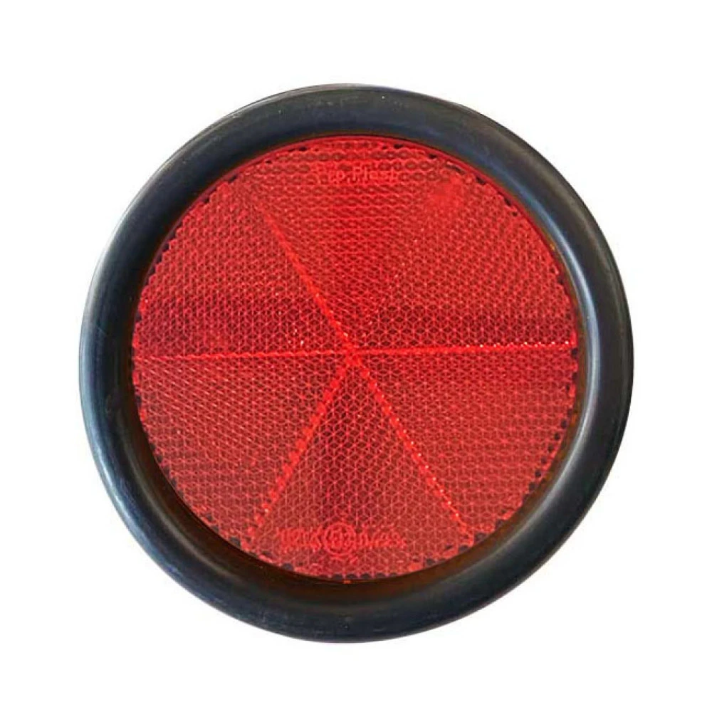 Αντανακλαστικό βιδωτό με βάση στρόγγυλο 80mm Proplast κόκκινο 26111202 1τμχ Αντανακλαστικό βιδωτό με βάση στρόγγυλο 80mm Proplast κόκκινο 26111202 1τμχ