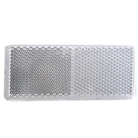 Αντανακλαστικό αυτοκόλλητο 105mm x 55mm Proplast λευκό 1τμχ Αντανακλαστικό αυτοκόλλητο 105mm x 55mm Proplast λευκό 1τμχ
