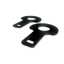 Απενεργοποιητές ζωνών Universal πλαστικοί μαύροι με μικρή τρύπα 2 τεμάχια