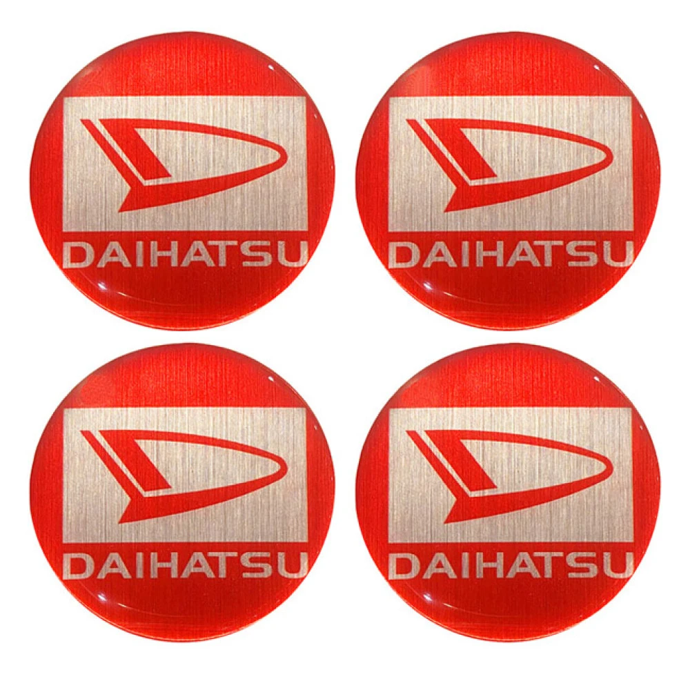 Αυτοκόλλητα ζαντών σμάλτου Daihatsu 60mm 4τμχ Αυτοκόλλητα ζαντών σμάλτου Daihatsu 60mm 4τμχ
