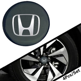 Αυτοκόλλητα ζαντών σμάλτου Honda 60mm 4τμχ Αυτοκόλλητα ζαντών σμάλτου Honda 60mm 4τμχ