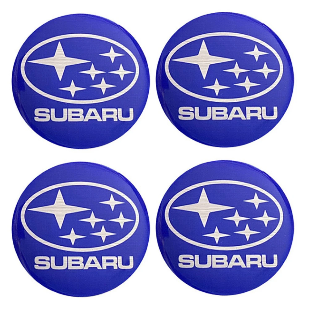 Αυτοκόλλητα ζαντών σμάλτου Subaru 60mm 4τμχ Αυτοκόλλητα ζαντών σμάλτου Subaru 60mm 4τμχ