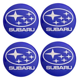 Αυτοκόλλητα ζαντών σμάλτου Subaru 60mm 4τμχ Αυτοκόλλητα ζαντών σμάλτου Subaru 60mm 4τμχ