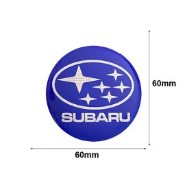 Αυτοκόλλητα ζαντών σμάλτου Subaru 60mm 4τμχ Αυτοκόλλητα ζαντών σμάλτου Subaru 60mm 4τμχ