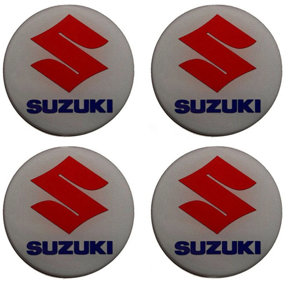 Αυτοκόλλητα ζαντών σμάλτο Suzuki 60mm 4 τεμάχια Αυτοκόλλητα ζαντών σμάλτο Suzuki 60mm 4 τεμάχια