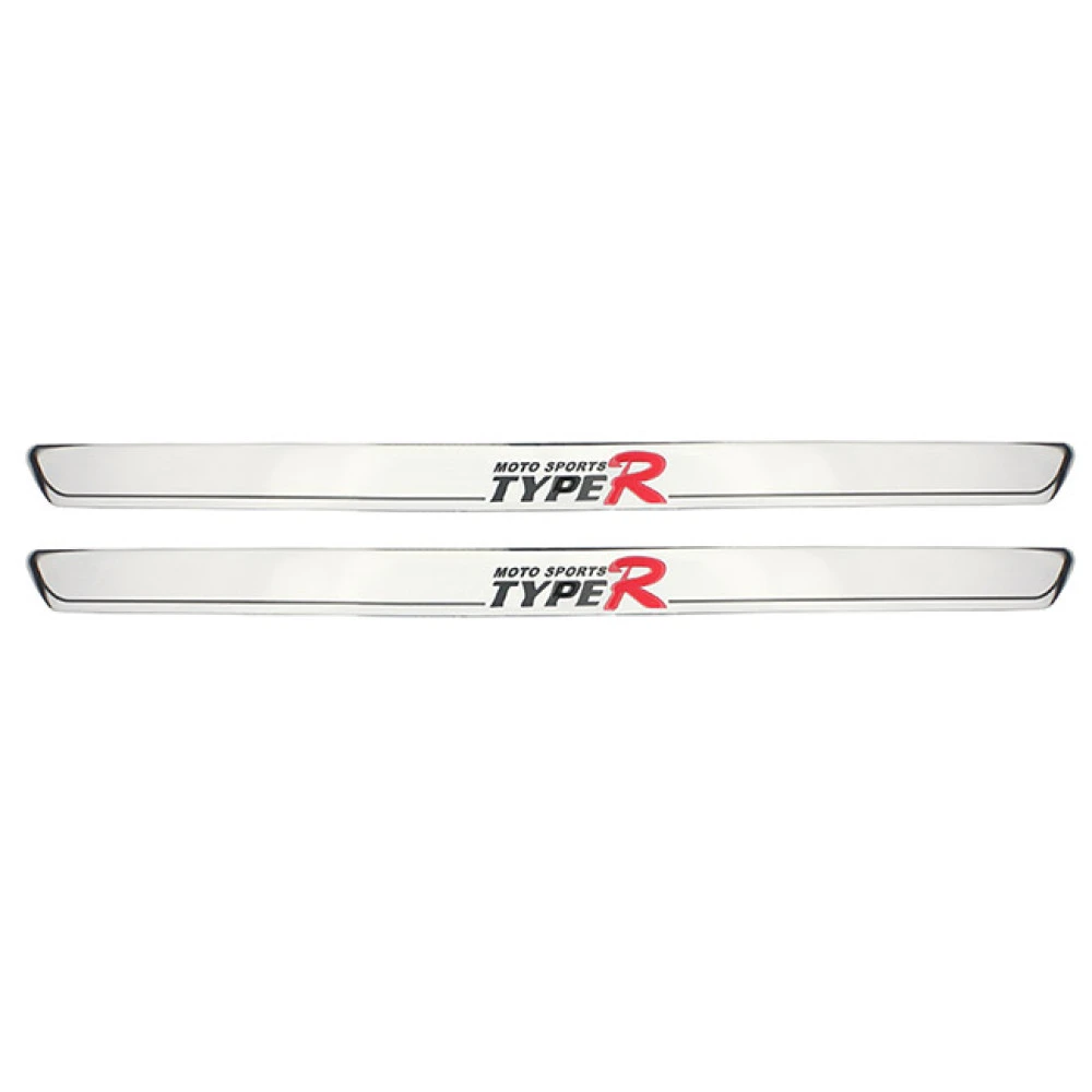 Προστατευτικό μαρσπιέ αυτοκινήτου Universal 58cm Type-R ασημί 2τμχ Προστατευτικό μαρσπιέ αυτοκινήτου Universal 58cm Type-R ασημί 2τμχ