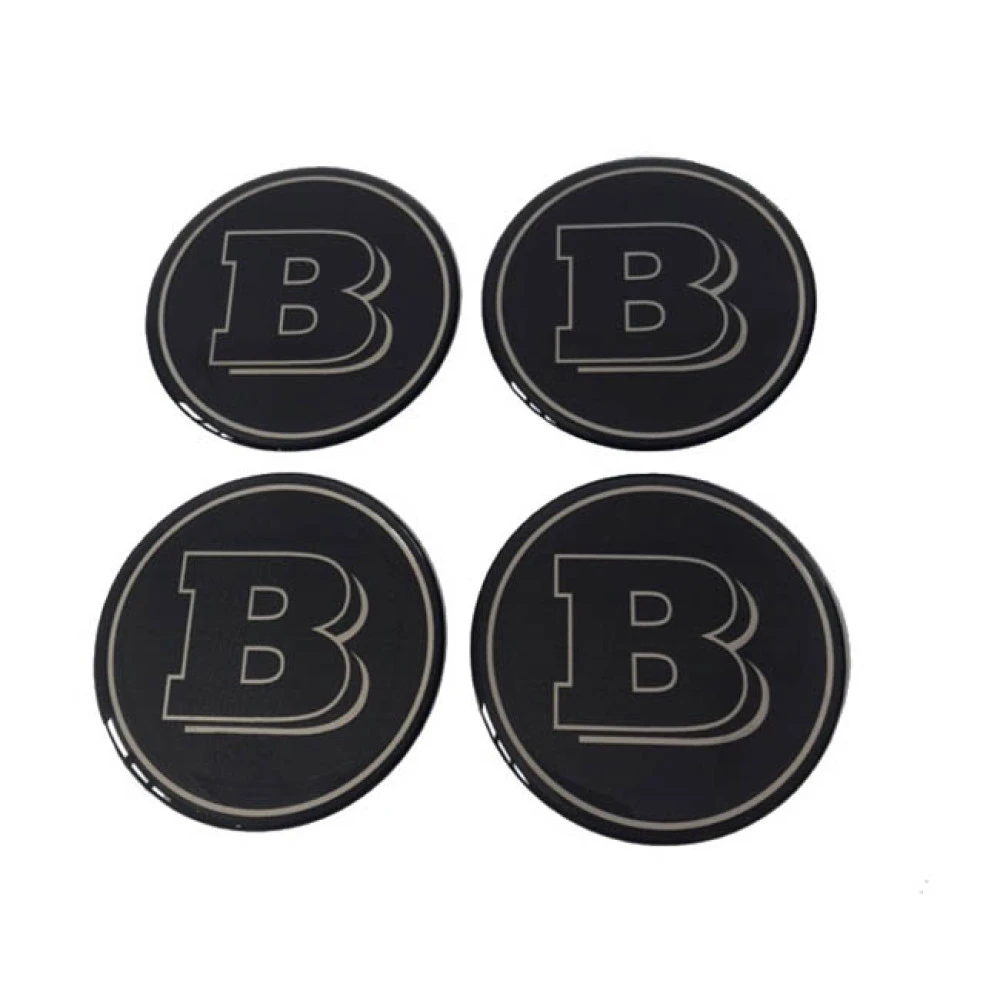Αυτοκόλλητα ζαντών σμάλτο Smart "B" 60mm 4τμχ Αυτοκόλλητα ζαντών σμάλτο Smart "B" 60mm 4τμχ