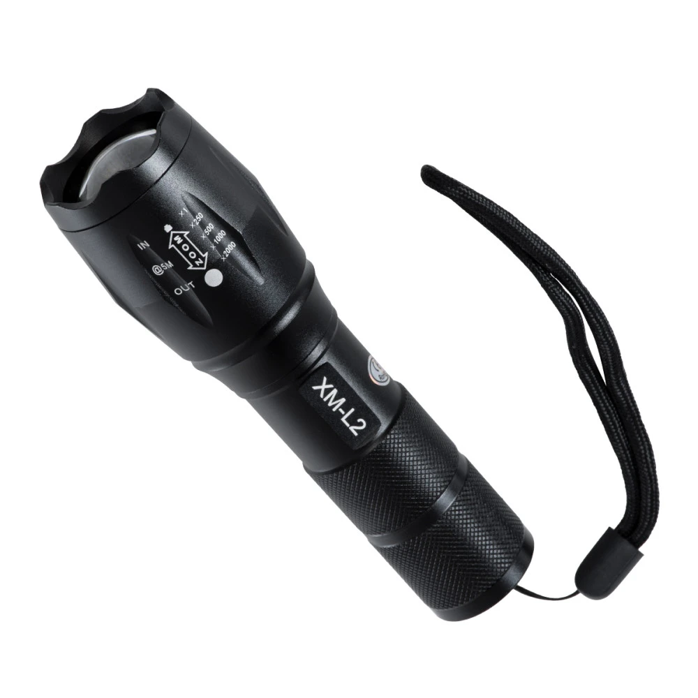 GloboStar® 79041 φορητός φακός χειρός XM-L2 LED CREE 10W με επαναφορτιζόμενη μπαταρία 3000mAh & φορτιστή πρίζας - Zoom x1 έως x2000 - ψυχρό λευκό 6000K - Φ4 x Υ13.5cm GloboStar® 79041 φορητός φακός χειρός XM-L2 LED CREE 10W με επαναφορτιζόμενη μπαταρία 3000mAh & φορτιστή πρίζας - Zoom x1 έως x2000 - ψυχρό λευκό 6000K - Φ4 x Υ13.5cm