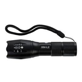 GloboStar® 79041 φορητός φακός χειρός XM-L2 LED CREE 10W με επαναφορτιζόμενη μπαταρία 3000mAh & φορτιστή πρίζας - Zoom x1 έως x2000 - ψυχρό λευκό 6000K - Φ4 x Υ13.5cm GloboStar® 79041 φορητός φακός χειρός XM-L2 LED CREE 10W με επαναφορτιζόμενη μπαταρία 3000mAh & φορτιστή πρίζας - Zoom x1 έως x2000 - ψυχρό λευκό 6000K - Φ4 x Υ13.5cm