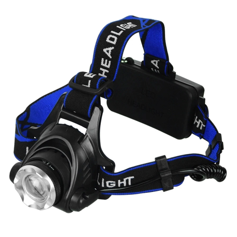 GloboStar® 79055 φακός κεφαλής επαναφορτιζόμενος LED CREE XML2-T6 Chip 10 Watt 1800lm με 2 x 18650 μπαταρίες 5200mAh ψυχρό λευκό 6000K GloboStar® 79055 φακός κεφαλής επαναφορτιζόμενος LED CREE XML2-T6 Chip 10 Watt 1800lm με 2 x 18650 μπαταρίες 5200mAh ψυχρό λευκό 6000K