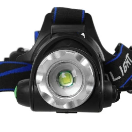GloboStar® 79055 φακός κεφαλής επαναφορτιζόμενος LED CREE XML2-T6 Chip 10 Watt 1800lm με 2 x 18650 μπαταρίες 5200mAh ψυχρό λευκό 6000K GloboStar® 79055 φακός κεφαλής επαναφορτιζόμενος LED CREE XML2-T6 Chip 10 Watt 1800lm με 2 x 18650 μπαταρίες 5200mAh ψυχρό λευκό 6000K