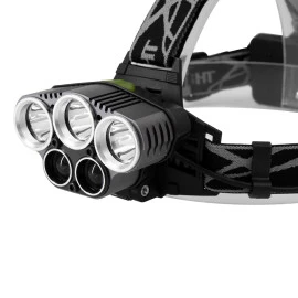 GloboStar® 79058 φακός κεφαλής επαναφορτιζόμενος LED CREE XML2-T6 Chip 50 Watt 5000lm με 2 x 18650 μπαταρίες 5200mAh ψυχρό λευκό 6000K GloboStar® 79058 φακός κεφαλής επαναφορτιζόμενος LED CREE XML2-T6 Chip 50 Watt 5000lm με 2 x 18650 μπαταρίες 5200mAh ψυχρό λευκό 6000K