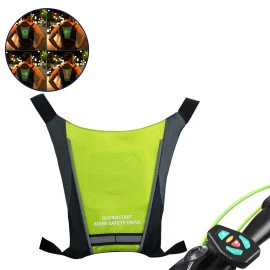 GloboStar® 79069 Γιλέκο Ασφαλείας Φωσφοριζέ Αντανακλαστικό για Ποδηλάτες & Runners με Φωτεινή Σήμανση LED  GloboStar® 79069 Γιλέκο Ασφαλείας Φωσφοριζέ Αντανακλαστικό για Ποδηλάτες & Runners με Φωτεινή Σήμανση LED