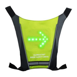 GloboStar® 79069 Γιλέκο Ασφαλείας Φωσφοριζέ Αντανακλαστικό για Ποδηλάτες & Runners με Φωτεινή Σήμανση LED  GloboStar® 79069 Γιλέκο Ασφαλείας Φωσφοριζέ Αντανακλαστικό για Ποδηλάτες & Runners με Φωτεινή Σήμανση LED