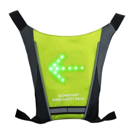 GloboStar® 79069 Γιλέκο Ασφαλείας Φωσφοριζέ Αντανακλαστικό για Ποδηλάτες & Runners με Φωτεινή Σήμανση LED  GloboStar® 79069 Γιλέκο Ασφαλείας Φωσφοριζέ Αντανακλαστικό για Ποδηλάτες & Runners με Φωτεινή Σήμανση LED