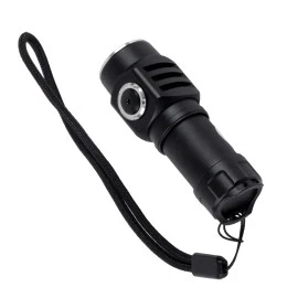GloboStar® 79076 φορητός φακός χειρός επαναφορτιζόμενος LED Luminus SST20 10W 500lm 30° μοιρών με 1 x 16340 μπαταρία 800mAh USB 2.0 3 Modes αδιάβροχο IP54 ψυχρό λευκό 6000K GloboStar® 79076 φορητός φακός χειρός επαναφορτιζόμενος LED Luminus SST20 10W 500lm 30° μοιρών με 1 x 16340 μπαταρία 800mAh USB 2.0 3 Modes αδιάβροχο IP54 ψυχρό λευκό 6000K