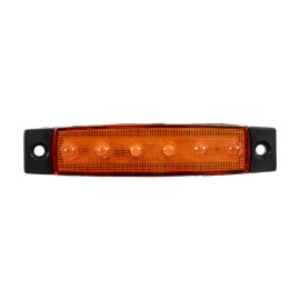 GloboStar® 79904 Πλευρικά Φώτα Όγκου Φορτηγών LED 6xSMD2835 DC 10-30V 1.5W 100lm IP66 Πορτοκαλί - Μ9.5 x W2 x H1.1cm GloboStar® 79904 Πλευρικά Φώτα Όγκου Φορτηγών LED 6xSMD2835 DC 10-30V 1.5W 100lm IP66 Πορτοκαλί - Μ9.5 x W2 x H1.1cm