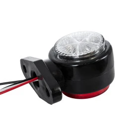 GloboStar® 79923 Ζευγάρι πλευρικά φώτα όγκου κέρατο φορτηγών LED 6W DC 10-30V λευκό - κόκκινο - αδιάβροχα IP66 - 1 Χρόνο Εγγύηση GloboStar® 79923 Ζευγάρι πλευρικά φώτα όγκου κέρατο φορτηγών LED 6W DC 10-30V λευκό - κόκκινο - αδιάβροχα IP66 - 1 Χρόνο Εγγύηση