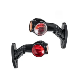 GloboStar® 79925 Ζευγάρι πλευρικά φώτα όγκου κέρατο φορτηγών LED 6W DC 24V λευκό - κόκκινο - πορτοκαλί - αδιάβροχα IP66 - 2 Χρόνια Εγγύηση GloboStar® 79925 Ζευγάρι πλευρικά φώτα όγκου κέρατο φορτηγών LED 6W DC 24V λευκό - κόκκινο - πορτοκαλί - αδιάβροχα IP66 - 2 Χρόνια Εγγύηση