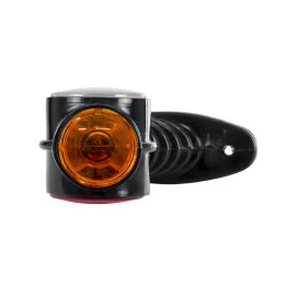 GloboStar® 79925 Ζευγάρι πλευρικά φώτα όγκου κέρατο φορτηγών LED 6W DC 24V λευκό - κόκκινο - πορτοκαλί - αδιάβροχα IP66 - 2 Χρόνια Εγγύηση GloboStar® 79925 Ζευγάρι πλευρικά φώτα όγκου κέρατο φορτηγών LED 6W DC 24V λευκό - κόκκινο - πορτοκαλί - αδιάβροχα IP66 - 2 Χρόνια Εγγύηση