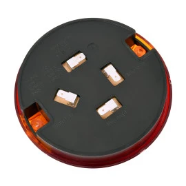 GloboStar® 79927 Πίσω φανάρι φορτηγού 20 LED DC 24V στρογγυλό Universal αδιάβροχο IP66 κόκκινο - πορτοκαλί GloboStar® 79927 Πίσω φανάρι φορτηγού 20 LED DC 24V στρογγυλό Universal αδιάβροχο IP66 κόκκινο - πορτοκαλί