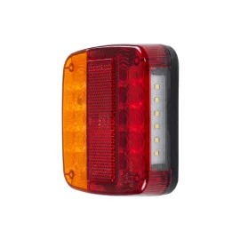 GloboStar® 79930 Ζευγάρι Universal Φανάρια για Τρέιλερ LED - DC 12V - Κόκκινο - Πορτοκαλί - Λευκό - Αδιάβροχα IP66 - Μ10.3 x Π10.3 x Υ3cm - 1 Χρόνο Εγγύηση GloboStar® 79930 Ζευγάρι Universal Φανάρια για Τρέιλερ LED - DC 12V - Κόκκινο - Πορτοκαλί - Λευκό - Αδιάβροχα IP66 - Μ10.3 x Π10.3 x Υ3cm - 1 Χρόνο Εγγύηση